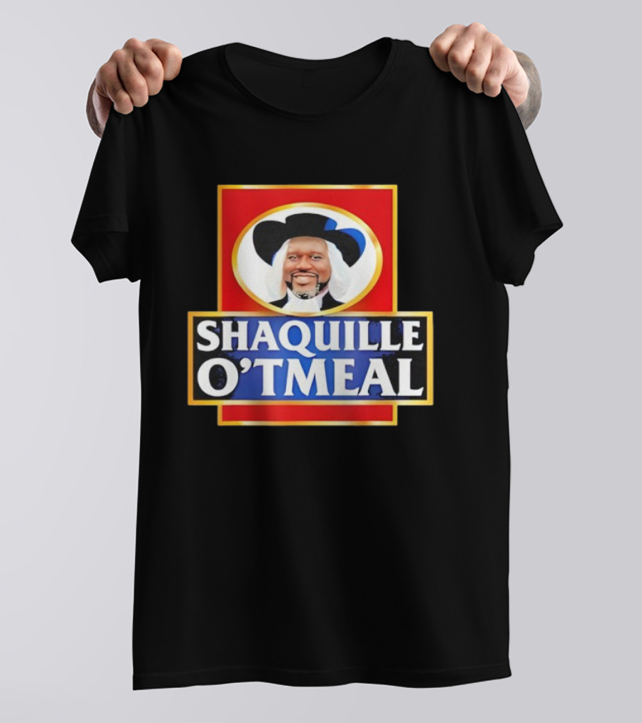 Shaquille Oatmeal Meme Quaker Parody T-Shirt