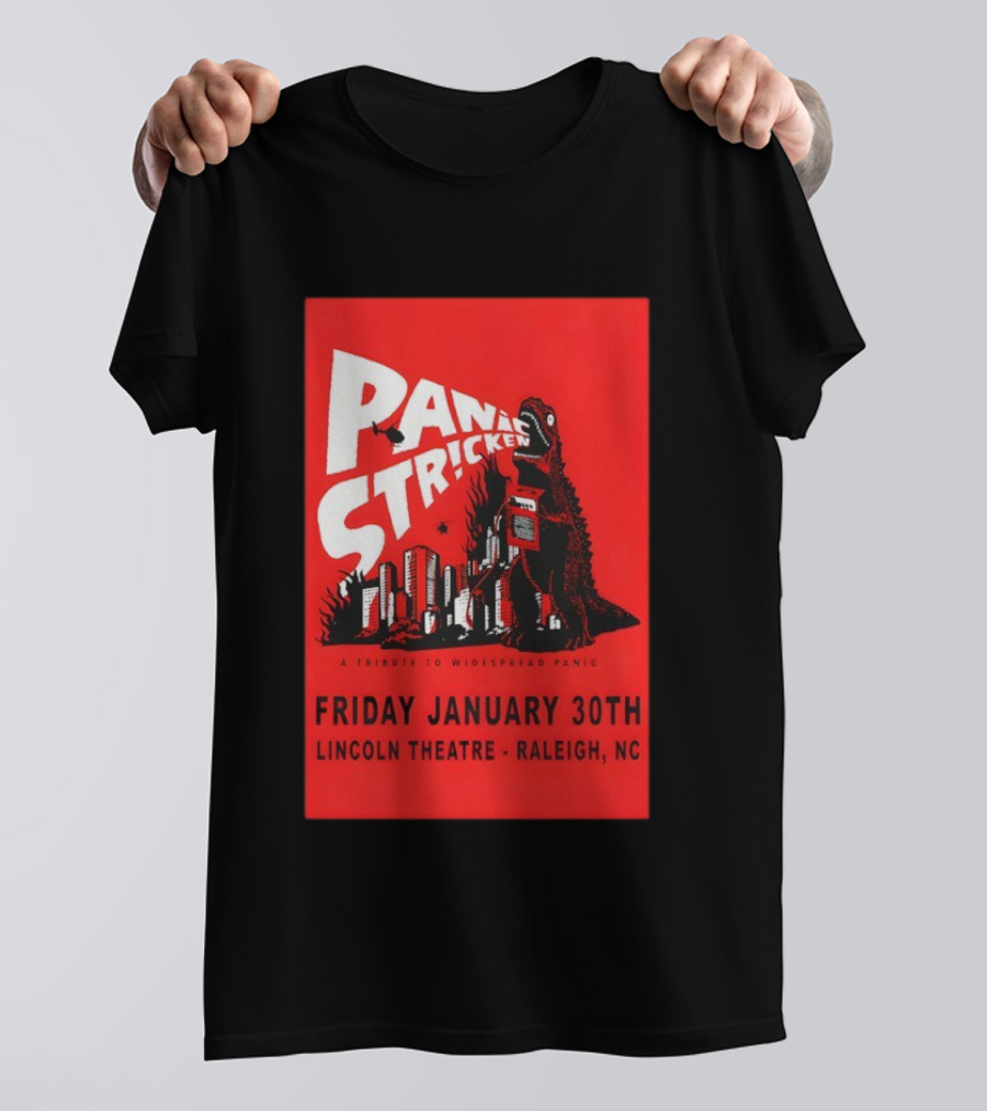 Panic Stricken A Tribute To Widespread Panic Lincoln Theatre Raleigh NC January 30 2026 T-Shirt