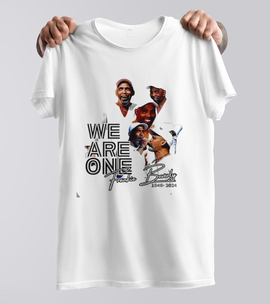 We Are One Frankie Beverly 1946-2024 T-Shirt