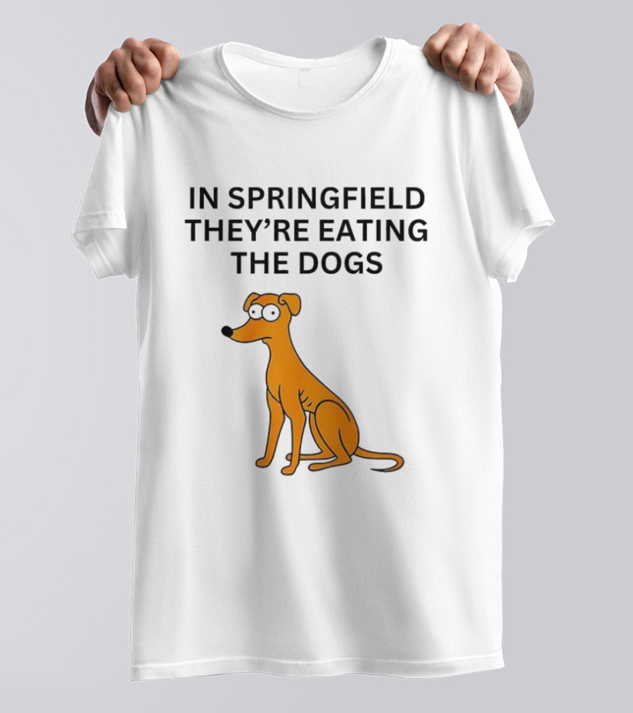 Springfield Greyhound Sunglasses Humor T-Shirt