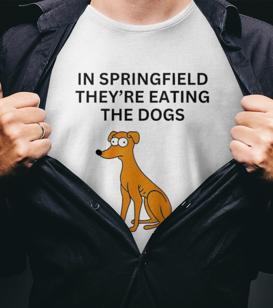 Springfield Greyhound Sunglasses Humor T-Shirt