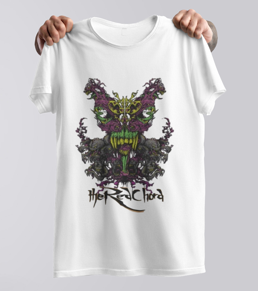 The Red Chord Legion Symmetrical Skull Art T-Shirt