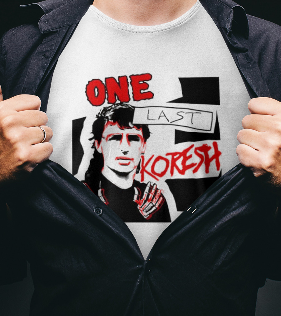 One Last Koresh çizimi T-Shirt