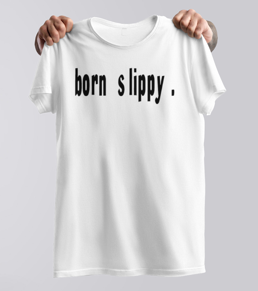 Underworld Born Slippy Text Bold Stylish T-Shirt