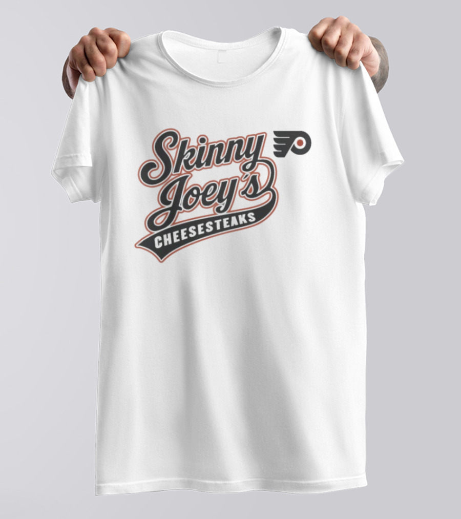 Philadelphia Flyers Skinny Joey’s Cheesesteaks Collaboration T-Shirt