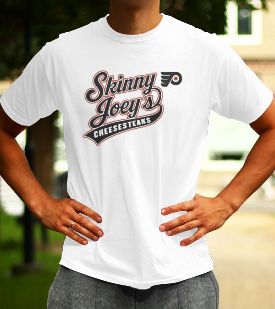 Philadelphia Flyers Skinny Joey’s Cheesesteaks Collaboration T-Shirt