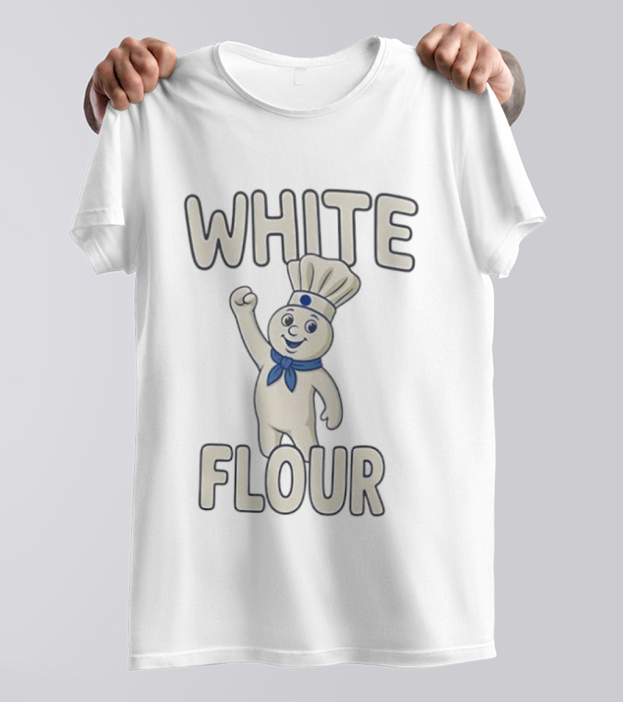 Pillsbury Doughboy White Flour Mascot T-Shirt