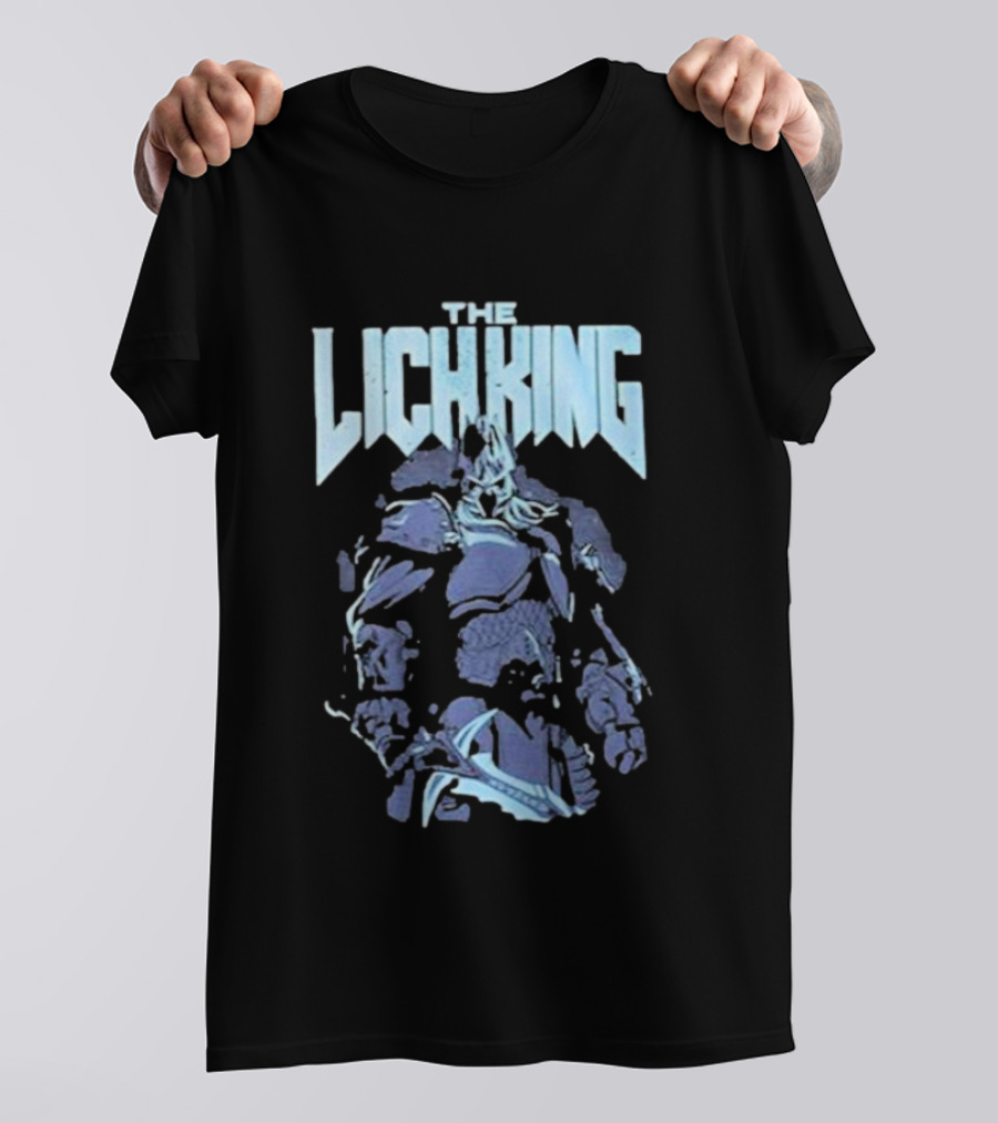 The Lich King Blizzard Iconic Character Armor T-Shirt