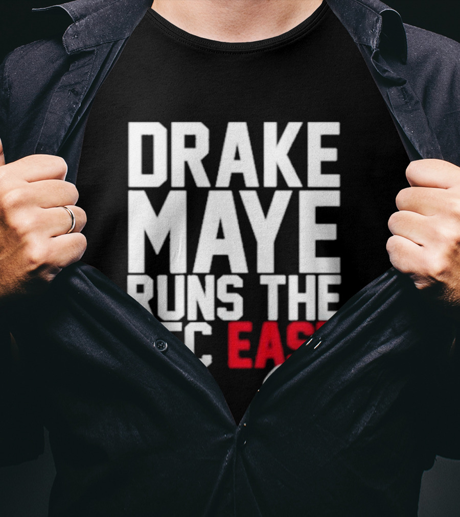 Drake Maye Runs The AFC East T-Shirt
