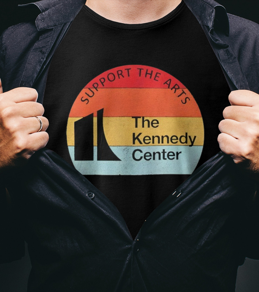 Support The Arts The Kennedy Center Vintage Protest T-Shirt