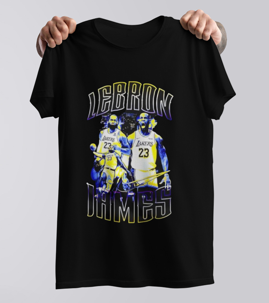 LeBron James Los Angeles Lakers NBA Basketball Legends 23 T-Shirt