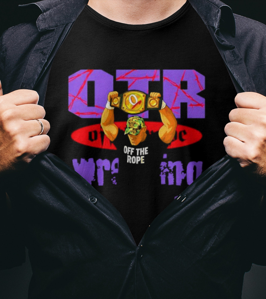 OTR Off The Ropes Wrestling Championship Belt Victory T-Shirt