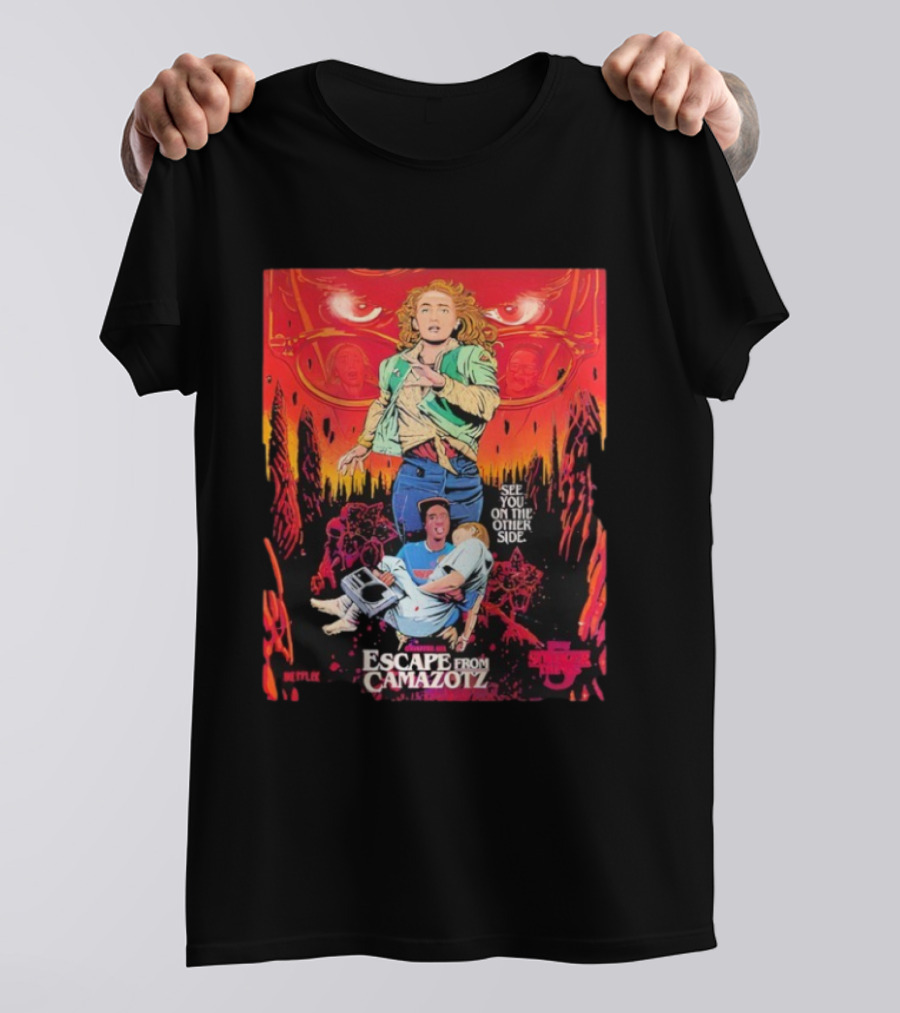 Stranger Things 5 Chapter 6 Escape From Camazotz Butcher Billy Netflix See You On The Other Side T-Shirt
