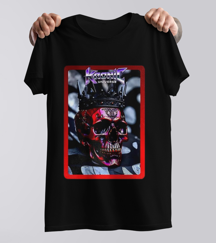 Kronic Universe Red Skull Monarch Of Darkness T-Shirt