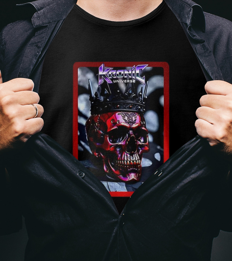 Kronic Universe Red Skull Monarch Of Darkness T-Shirt
