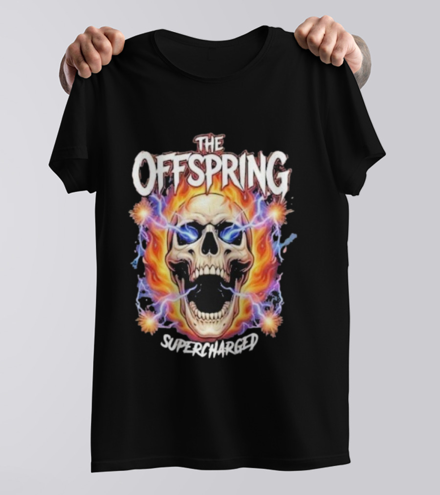 The Offspring Supercharged 2026 Grand Sierra Resort Reno Nevada Bad Religion Concert T-Shirt