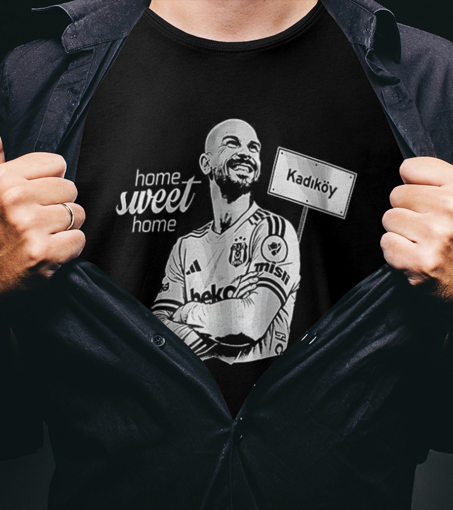 Václav Černý Home Sweet Home Football Flag Concept T-Shirt