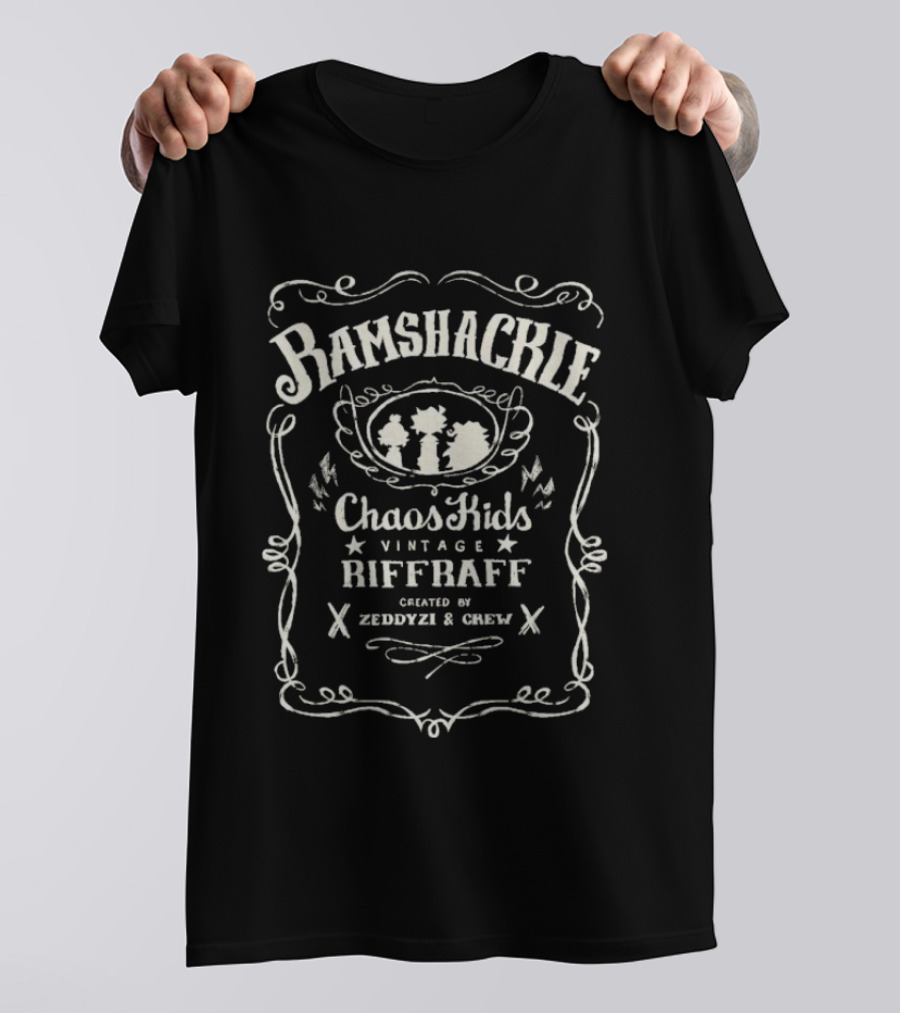 Ramshackle Chaos Kids Vintage Riffraff Created By Zeddyzi & Grawy T-Shirt