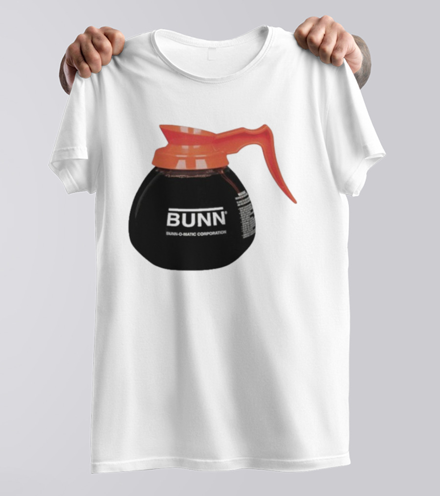 Bunn Coffee Pot Bunn O Matic Corporation Classic Orange Handle T-Shirt