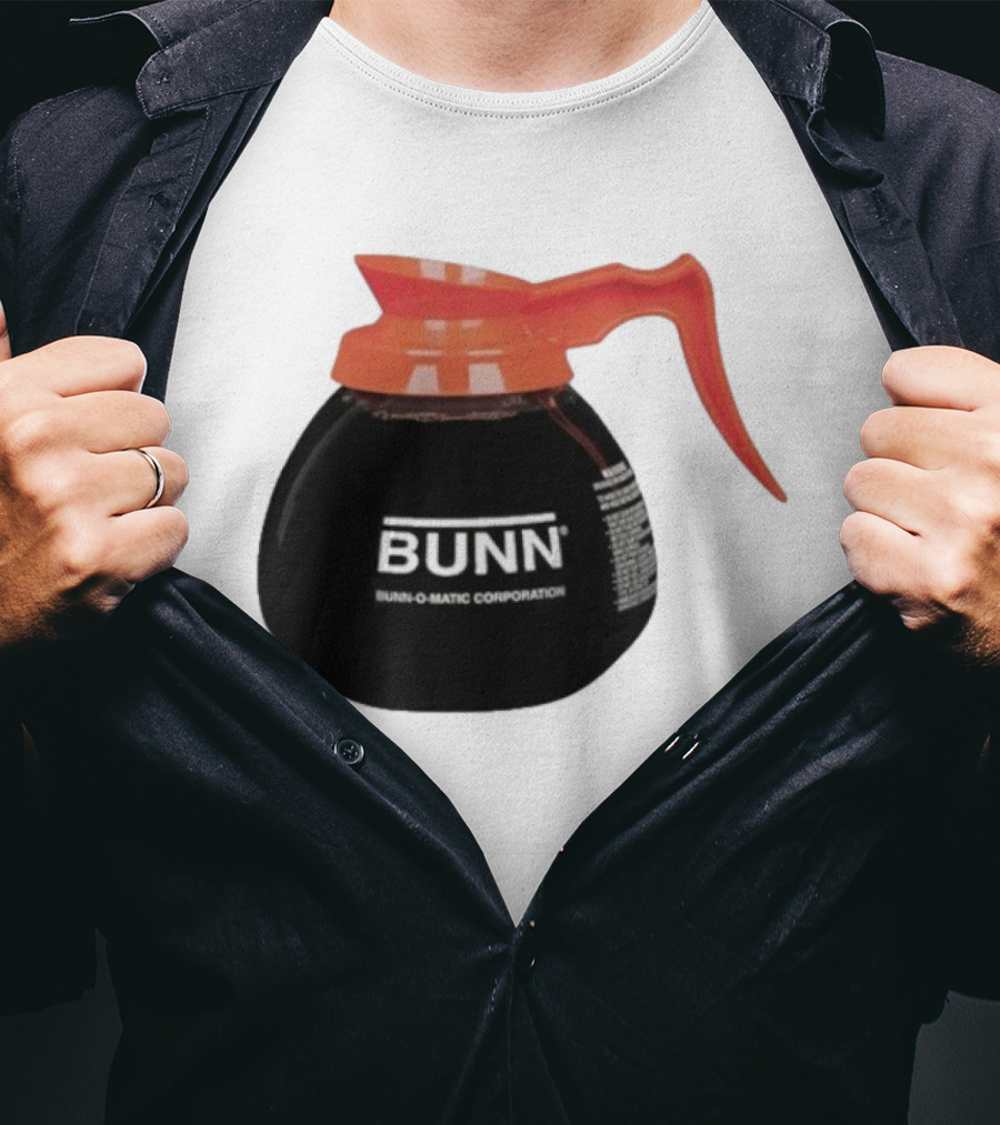 Bunn Coffee Pot Bunn O Matic Corporation Classic Orange Handle T-Shirt