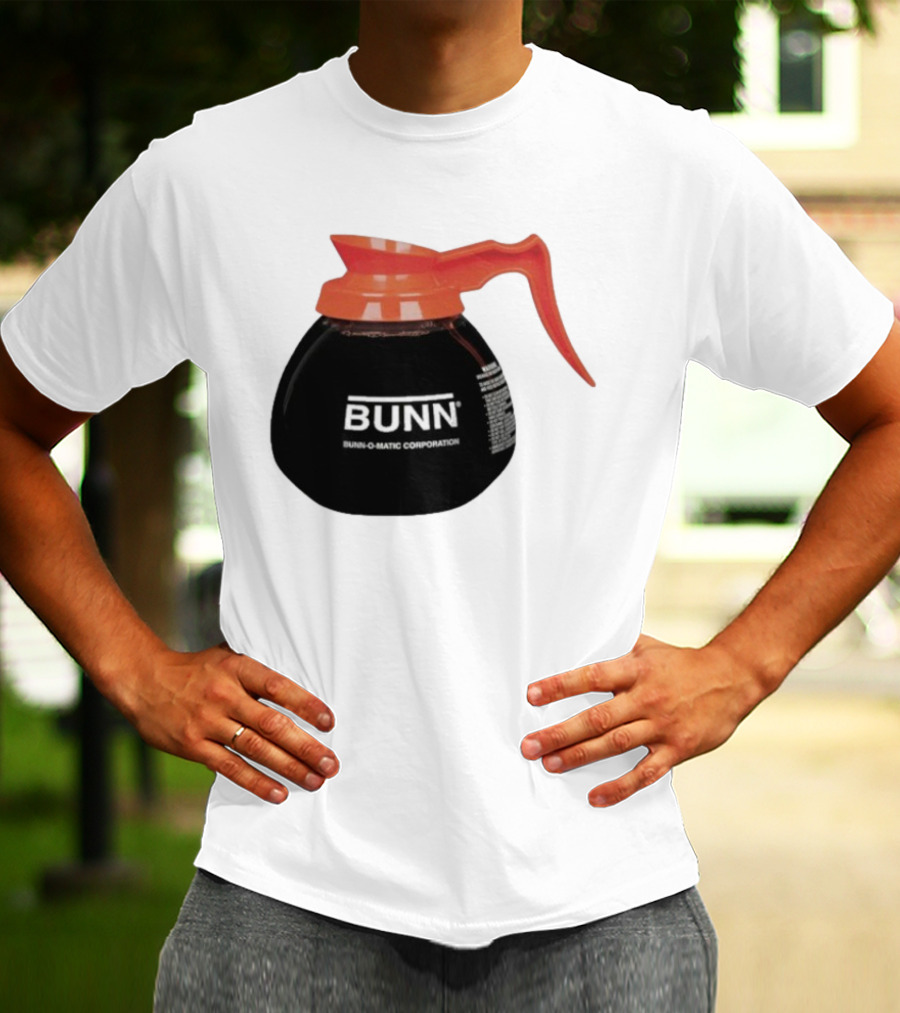 Bunn Coffee Pot Bunn O Matic Corporation Classic Orange Handle T-Shirt