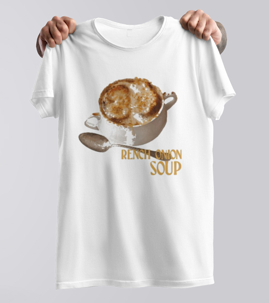 French Onion Soup Bowl And Spoon T-Shirt