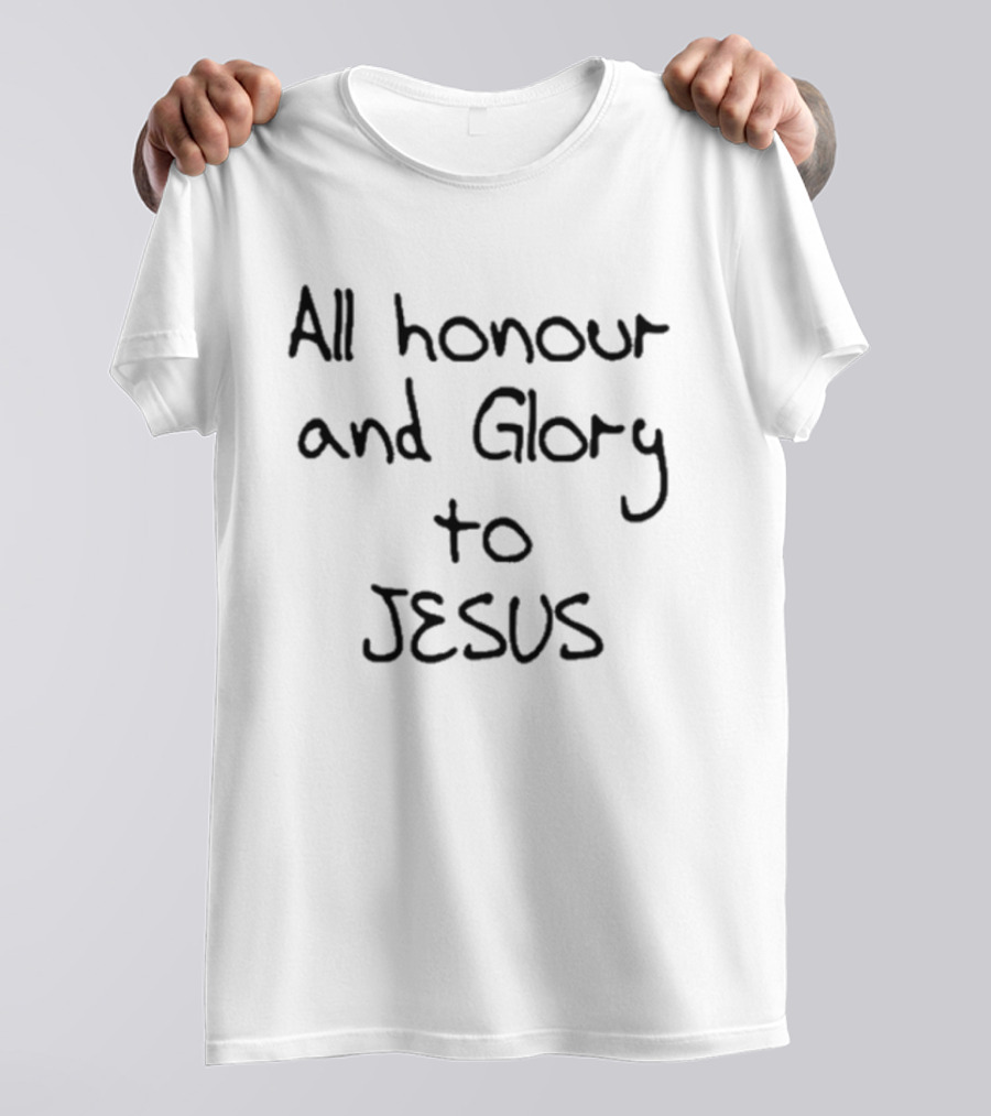 All Honour And Glory To Jesus Gabriel Magalhães T-Shirt