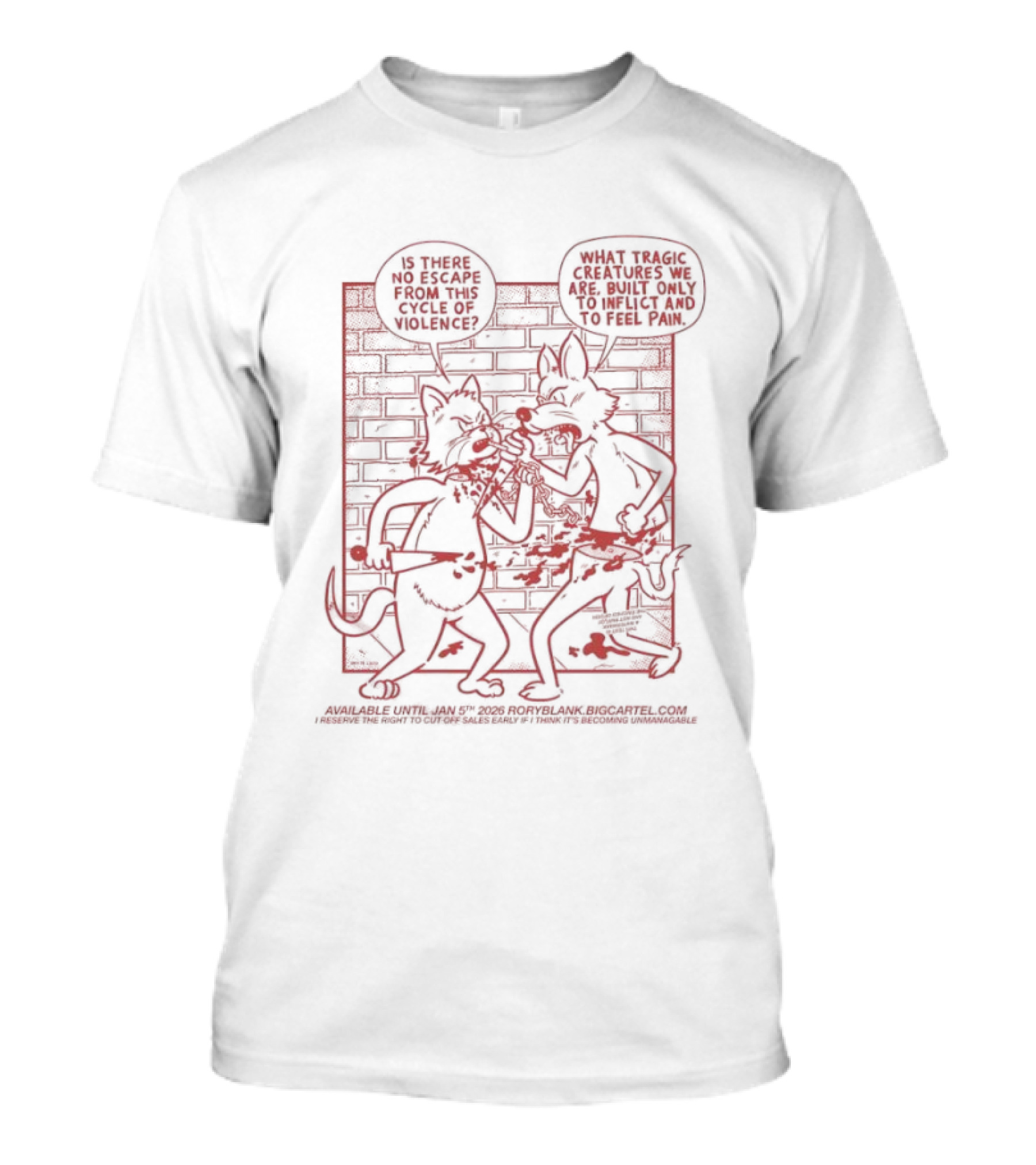 Cycle Of Violence Is There No Escape Fight Fire With Fire T-Shirt