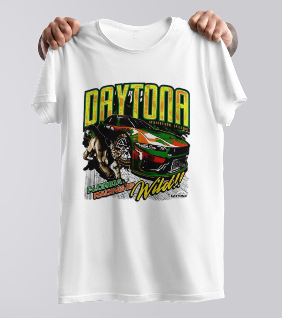 Daytona International Speedway Florida Racing Is Wild Daytona 500 Regional Franklin T-Shirt