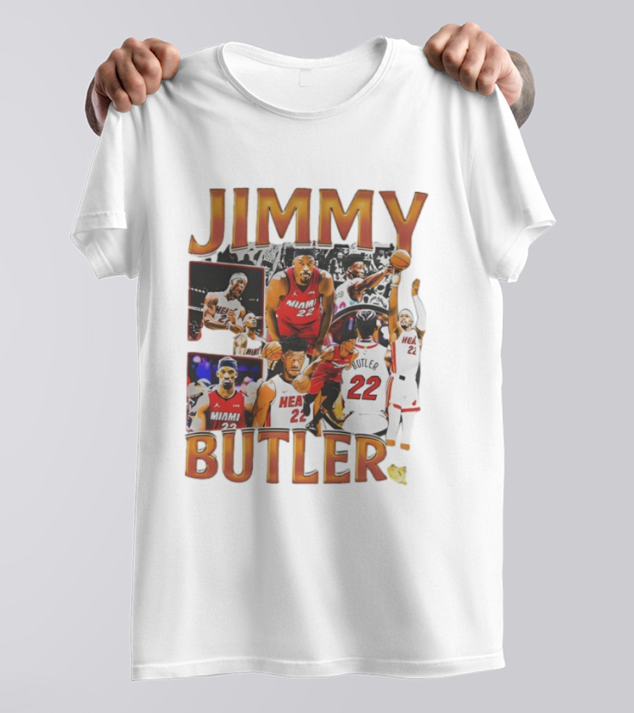 Jimmy Butler Miami Heat 22 Basketball Star Highlights T-Shirt