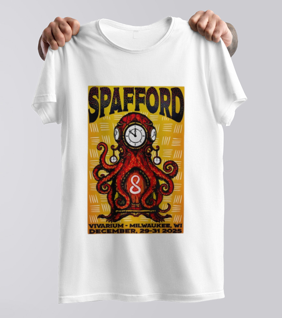 Spafford Vivarium Milwaukee WI December 29 31 2025 Octopus T-Shirt