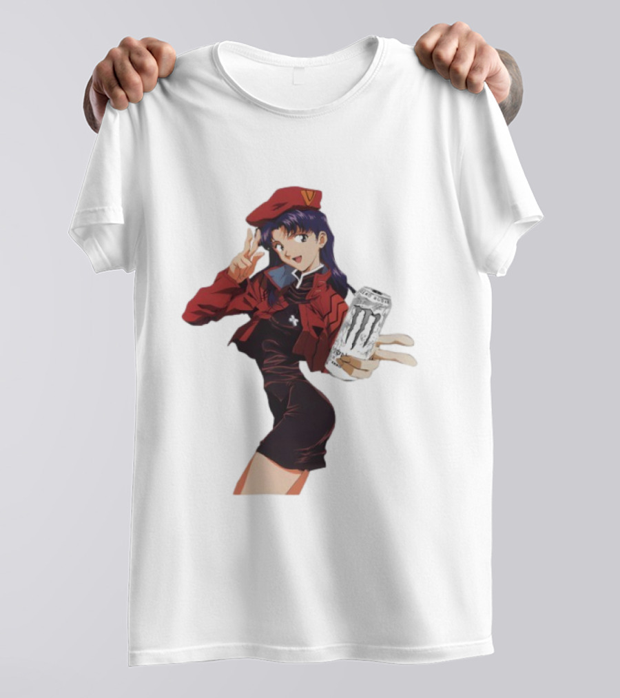 Misato Katsuragi Monster Energy Zero Sugar T-Shirt