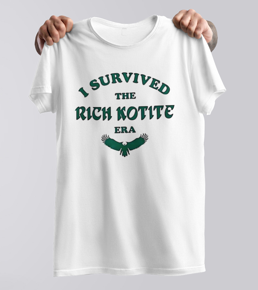 Philadelphia Eagles I Survived The Rich Kotite Era Eagle T-Shirt
