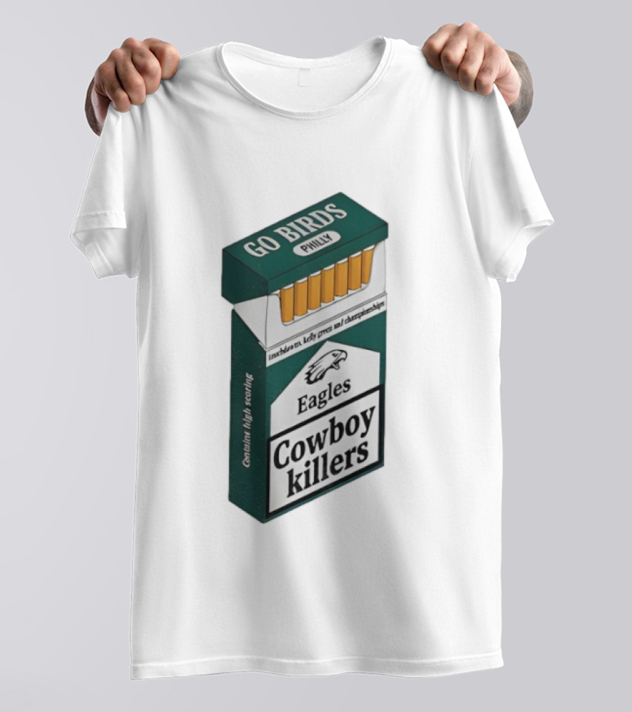 Philadelphia Eagles Go Birds Philly Cowboy Killers T-Shirt