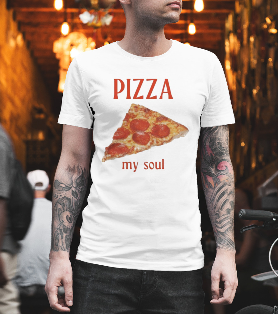 Pizza My Soul Pepperoni Slice T-Shirt