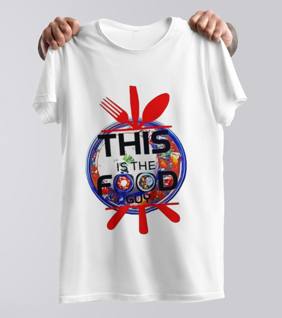 This Is The Food Guy Plate Utensils T-Shirt