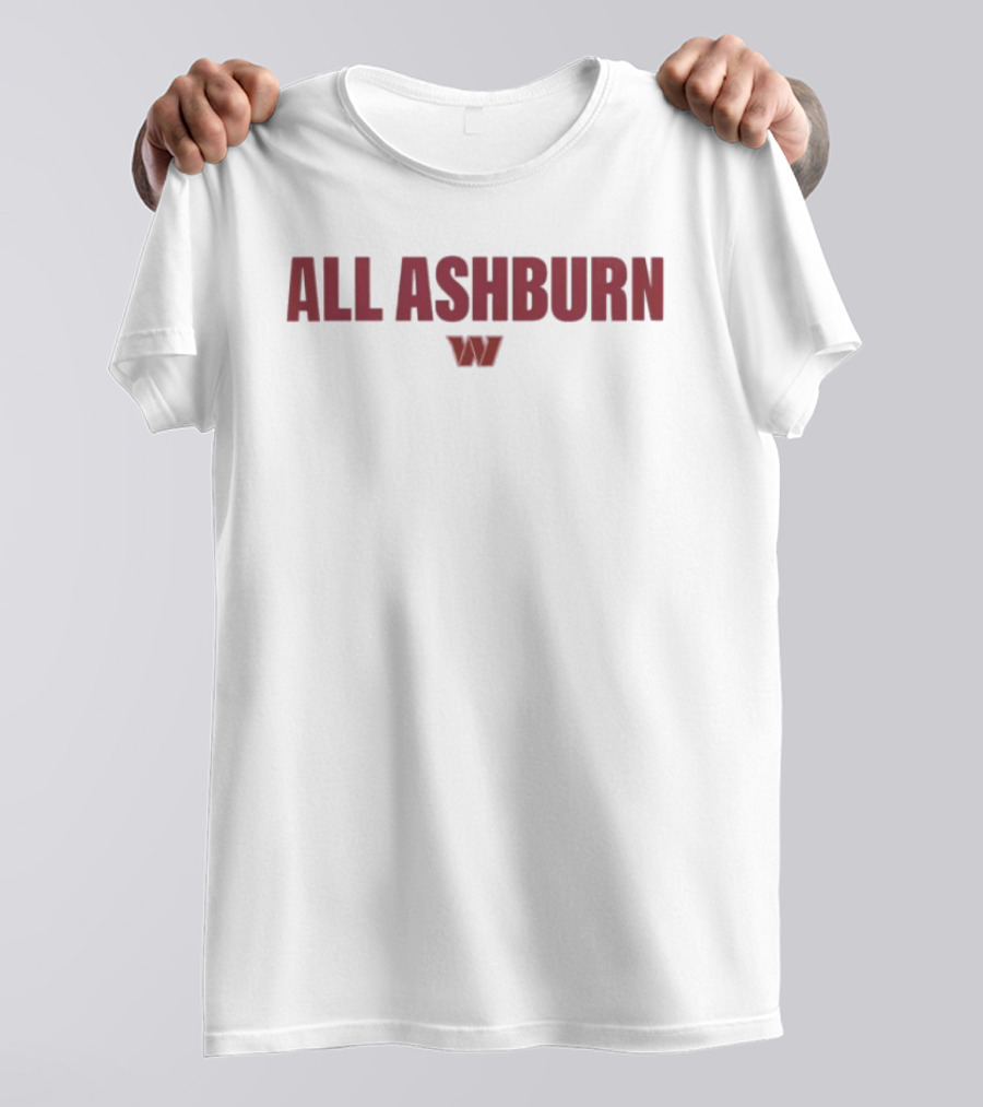 All Ashburn Washington Commanders W T-Shirt