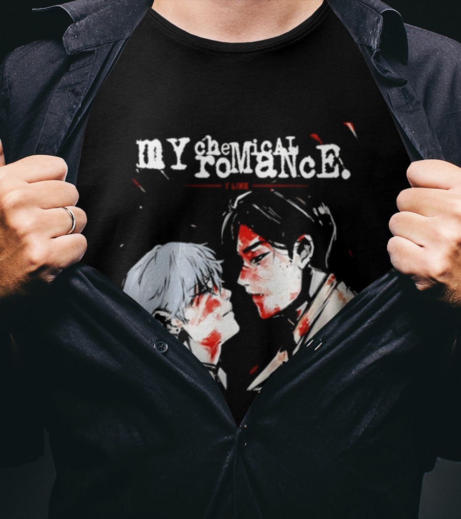My Chemical Romance Alien Stage Ivan Till Explicit Content Warning T-Shirt