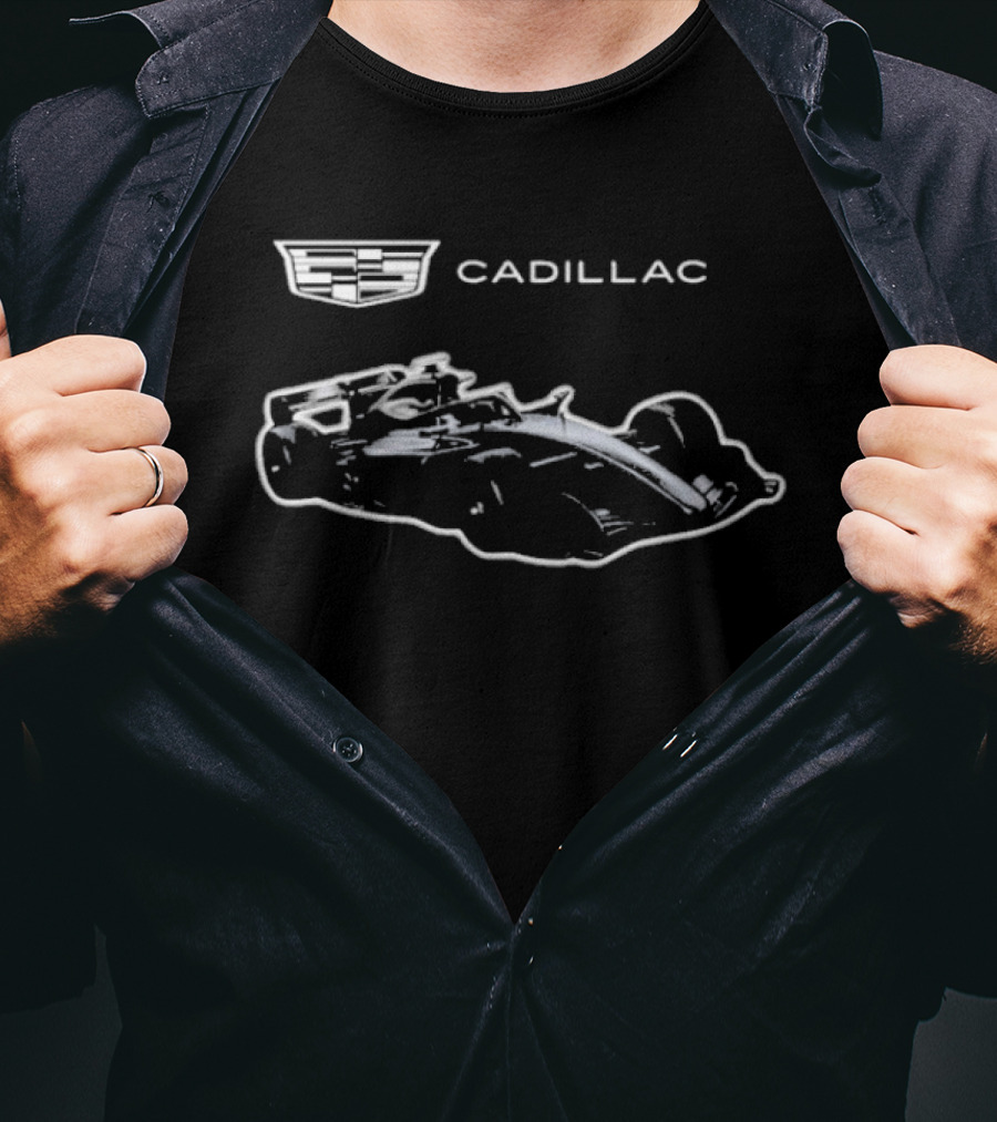Cadillac F1 Team Concept Racing Car Ready For 2026 T-Shirt