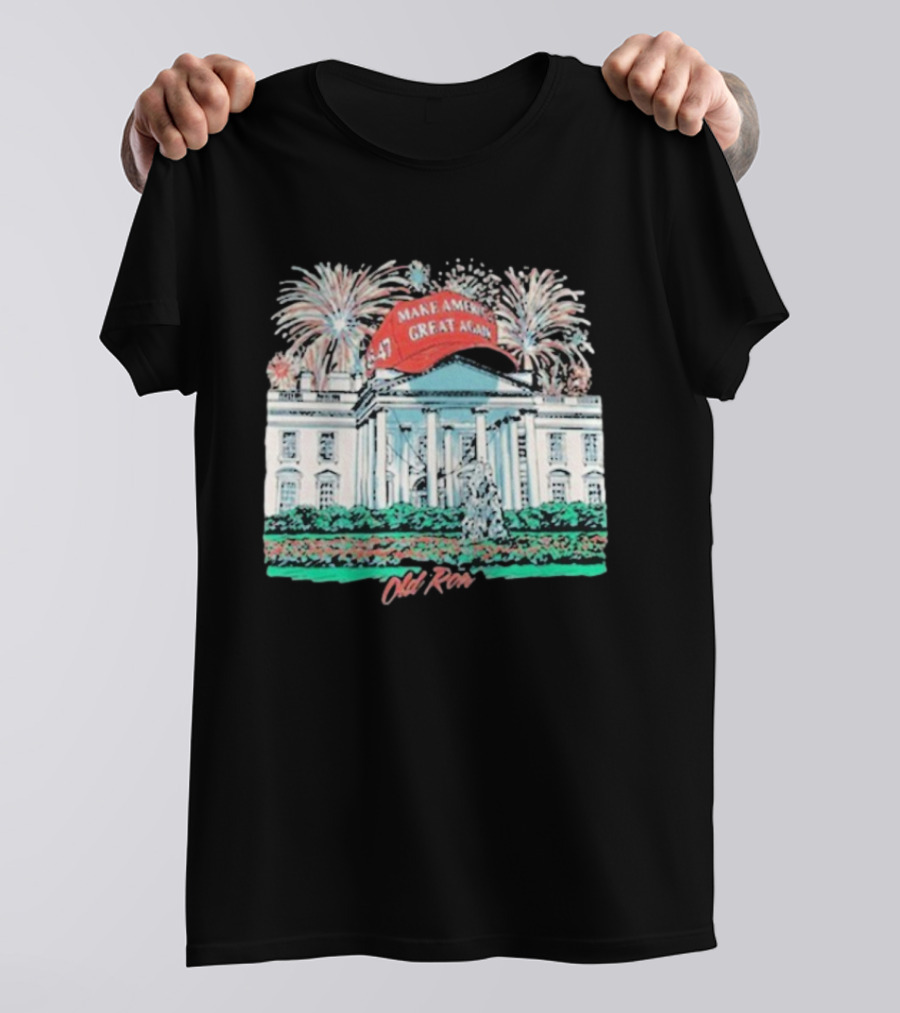 Jarren Duran Make America Great Again White House Old Row T-Shirt