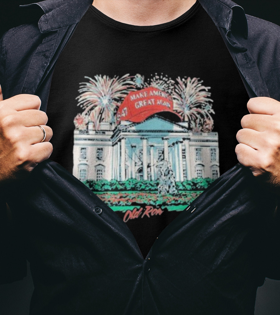 Jarren Duran Make America Great Again White House Old Row T-Shirt