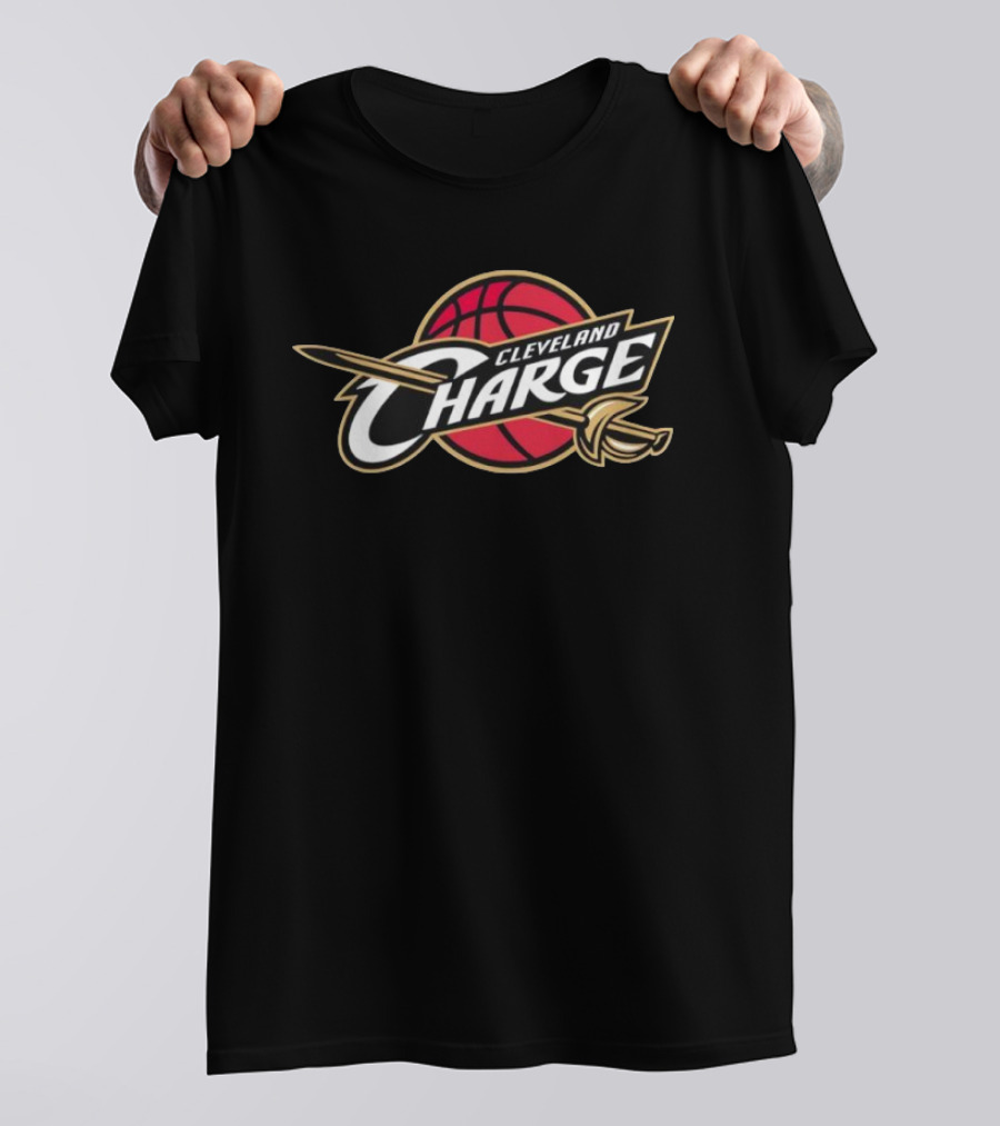Cleveland Charge NBA G League Basketball Sword T-Shirt