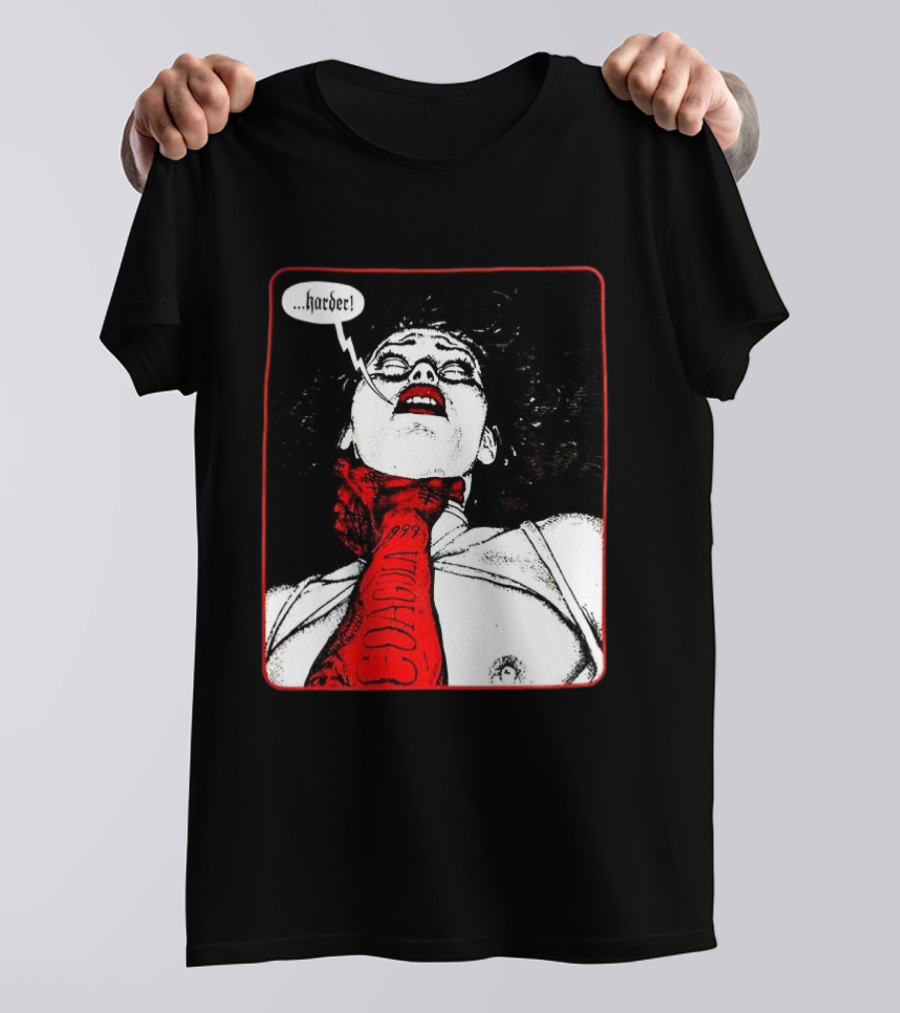 Punzadas De Fantasmas Mujer Con Corbata Rojo Cora 1999 Harder T-Shirt