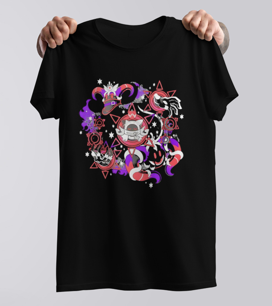 Magolor Kirby Games Rejected Regalia Cosmic Star Circle T-Shirt