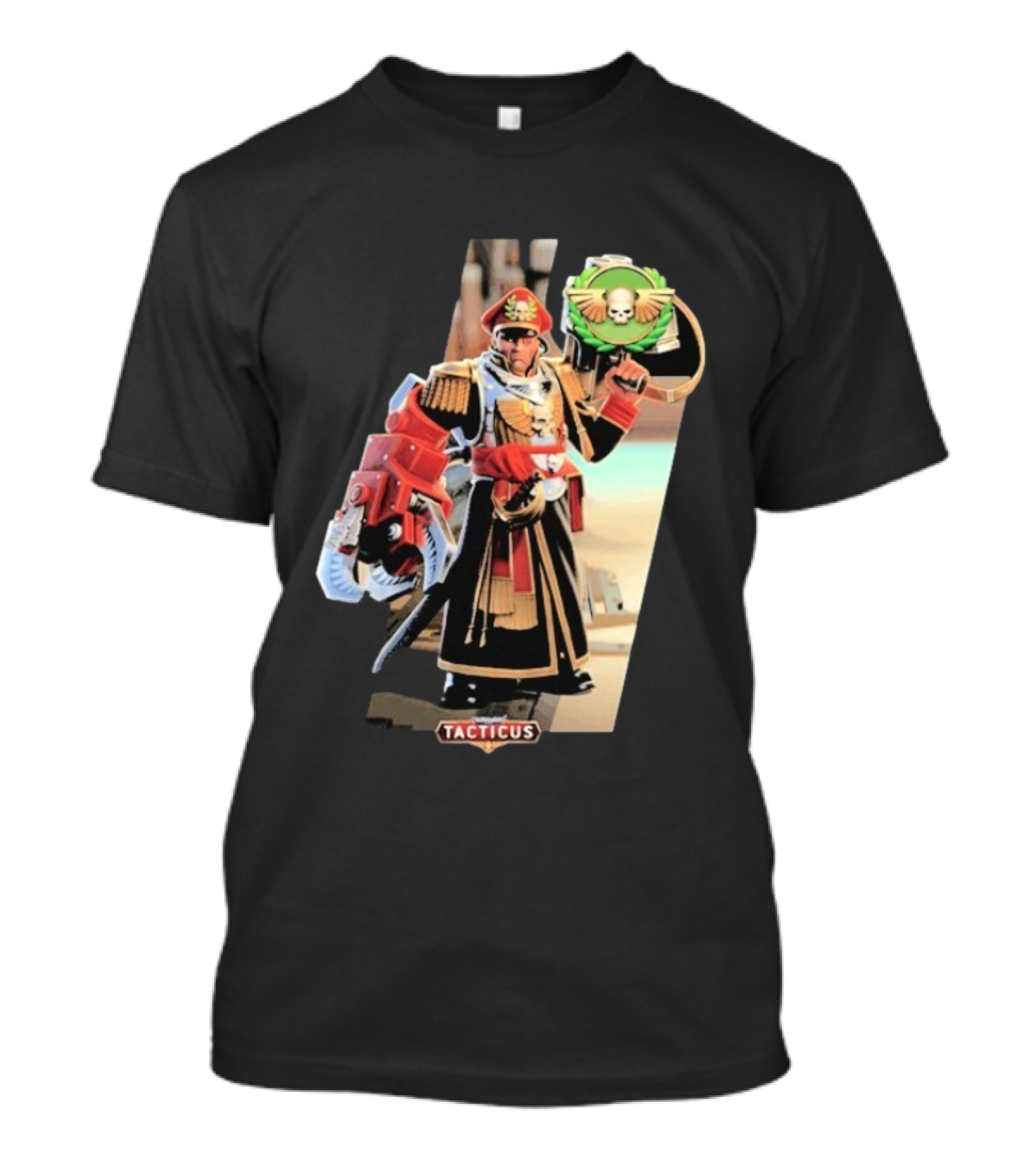 Warhammer 40 000 Tacticus Commissar Yarrick Iconic T-Shirt