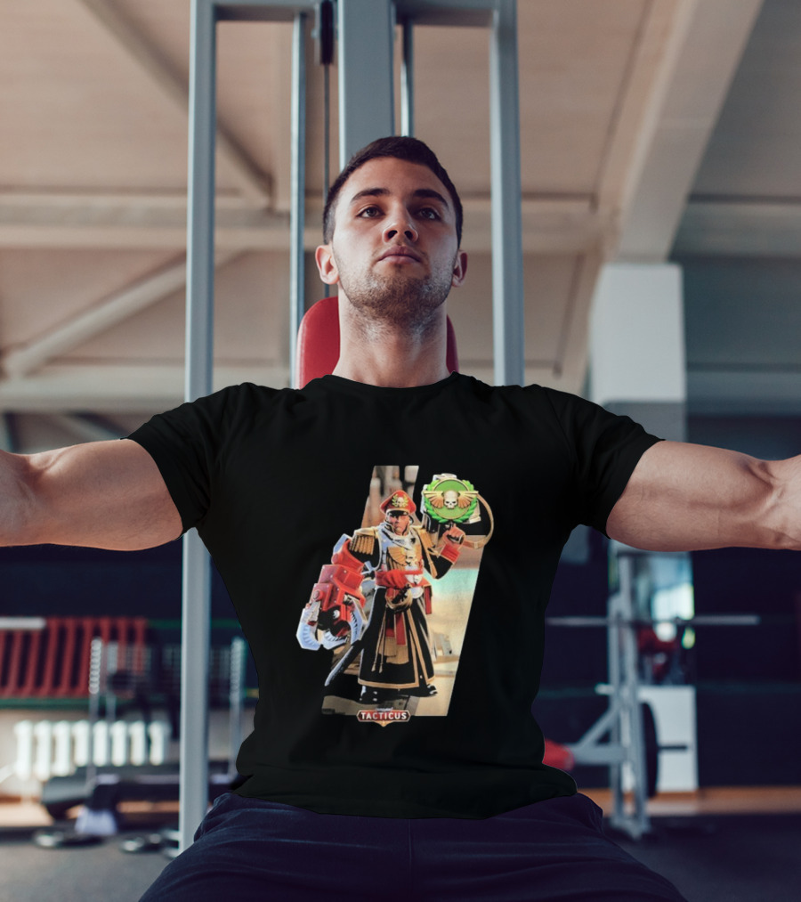 Warhammer 40 000 Tacticus Commissar Yarrick Iconic T-Shirt