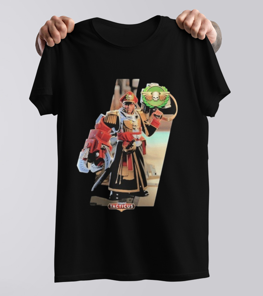 Warhammer 40 000 Tacticus Commissar Yarrick Iconic T-Shirt