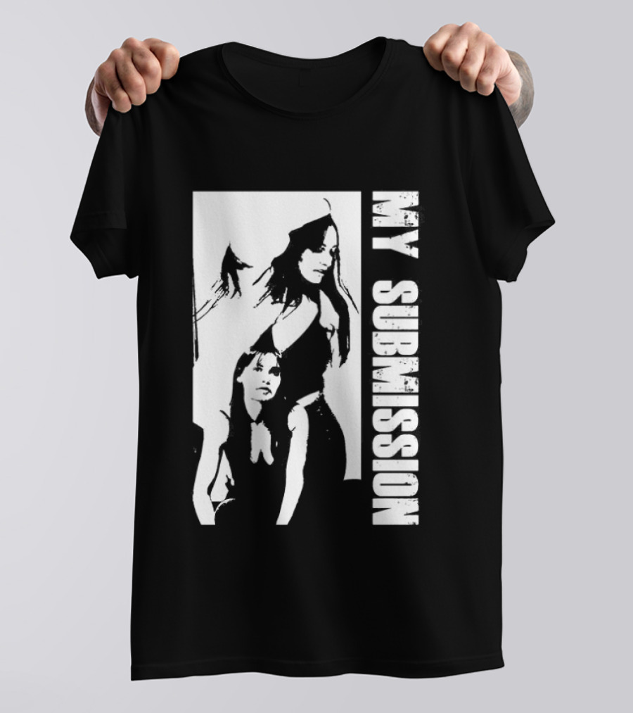 My Submission Retro Warrior Bold Monochrome T-Shirt