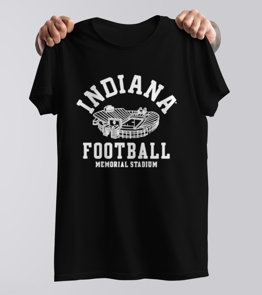 Indiana Hoosiers Memorial Stadium Football T-Shirt