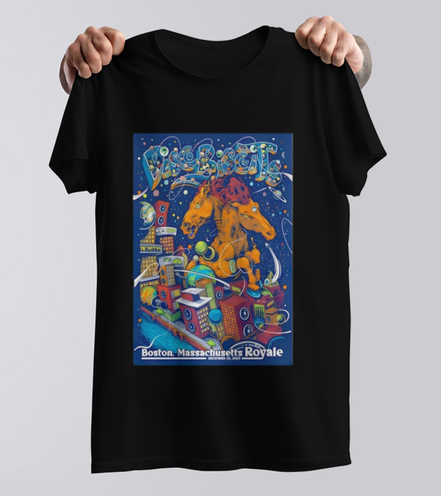 The Disco Biscuits Boston Massachusetts Royale Event December 30 2023 T-Shirt